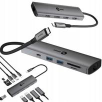 Monitorių prijungimo stotelė Lenovo, USB-C, 2x HDMI, 4K DisplayPort, LAN Ethernet