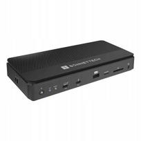 Išorinis SSD diskų dokas Sonnet Echo 13 Thunderbolt 5, 1TB, 80Gb/s, 2.5GbE, SD, 2x8K, PD 140W