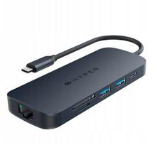 USB-C hubas HyperDrive Next, 8 jungčių, 140 W, Ethernet (RJ-45)
