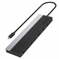 USB-C stotelė, 12 jungčių, trijų ekranų palaikymas, 85W įkrovimas, HDMI, USB 2.0/3.0