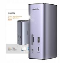 Doko stotelė Ugreen 12in1 su USB-C, HDMI, DP, RJ45 ir AUX