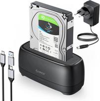 Išorinė USB 3.2 stotelė 3,5" / 2,5" HDD SSD, iki 20 TB