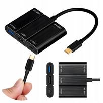 USB-C šakotuvas su 3x USB 3.0, HDMI ir OTG funkcija