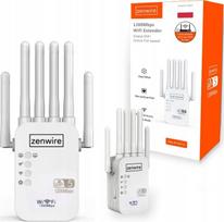 WiFi signalo stiprintuvas Zenwire su 5 išorinėmis antenomis