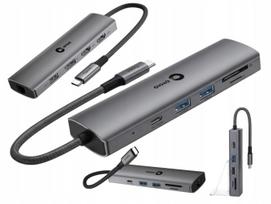 USB-C šakotuvas MSI, 2 lizdai, PD 100W įkrovimas, tinkamas monitoriams