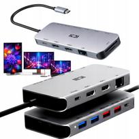 Dokavimo stotelė ASUS USB-C nešiojamam kompiuteriui su monitoriaus prijungimu ir PD įkrovimu