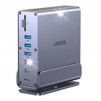 Universalus Unitek DisplayLink 4K x3 prijungimo stotelė