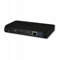 Prijungimo stotelė i-tec USB-C TB3, HDMI, DisplayPort, Ethernet, 3x USB, USB-C, mikrofonas, 60W PD