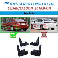 Set For Toyota Corolla E210 Touring Sports Estate    Front Rear Car Mud Flaps Splash Guards Mudguards Accessories Basic blue