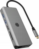 Dokų stotelė Icy Box IB-DK4061-CPD, USB-C