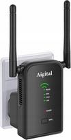 Belaidis Wi-Fi stiprintuvas 300Mb/s, 2,4 GHz, Ethernet LAN, WPS