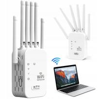 WiFi signalo stiprintuvas su 6 antenomis ir Ethernet jungtimi