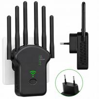Belaidis tinklo stiprintuvas 1200Mbps, 2.4G/5G WiFi signalo kartotuvas