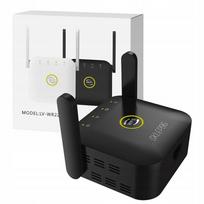 Belaidis WiFi stiprintuvas su Sklep95 R2 kabeliu, juodas, 300Mb/s, 2.4 GHz, AP/WPS maršrutizatorius