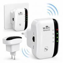 Belaidis Wi-Fi stiprintuvas, 300Mbps, 2.4 GHz, WPS, LAN