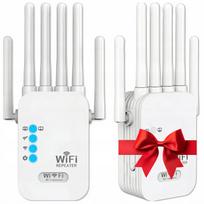 Wi-Fi signalo stiprintuvas, 300Mbps, 100 m, 6 antenos