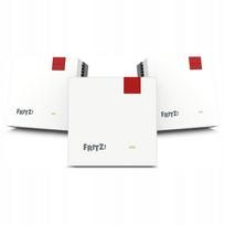 Belaidžio tinklo stiprintuvų rinkinys FRITZ!Mesh Set 1600, 3 vnt., Wi-Fi 6, Gigabit LAN