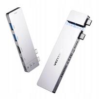 Dokavimo stotelė Vention 6in2, USB-C, 8K, 240Hz, Thunderbolt, 80Gbps, 140W