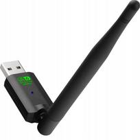 Belaidis tinklo adapteris AX300, WiFi 6, USB, 300Mbps, WPA3, su NANO antena