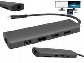 Dokavimo stotelė MSI, 2 monitoriams, USB-C, PD, 4K HDMI, ekrano išplėtimas