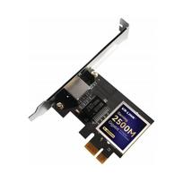 Vidinė tinklo plokštė 2,5G PCI-E Ethernet, 2500Mbps, suderinama su Windows 11/10 ir Linux