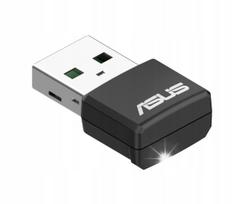 Belaidis tinklo adapteris Asus USB-AX55 Nano, Wi-Fi 6, AX1800