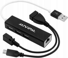 Ethernet LAN adapteris su 3 USB jungtimis televizoriui