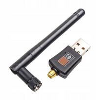 Belaidė tinklo korta su USB, 2.4/5GHz, dviem dažniais, su antena