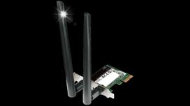 Belaidė tinklo plokštė D-Link DWA582 AC1200 PCIe su antena