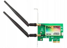 Belaidžio ryšio kortelė Ubit WIE7265 AC1167Mbps, Bluetooth 4.2, su WiFi antena