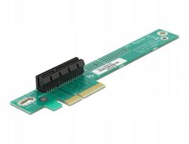 PCIe x4 lizdo riseris 90° kairėn, Delock 89103, 1U korpusams