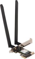 Belaidžio ryšio plokštė WiFi 7 PCIe, tri-band 2.4G/5G/6G, Bluetooth 5.4