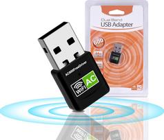 Belaidis USB adapteris, 600Mb/s, dviejų dažnių
