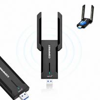 Belaidis tinklo adapteris AX5400M, WiFi 6E, triband, 5GHz/6GHz, WPA3