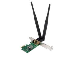 Tinklo plokštė HIT PCI Express, 2x 5dBi antenos, N300
