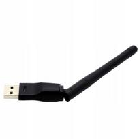 USB WiFi antena, nešiojama, juoda, internetui ir žaidimams