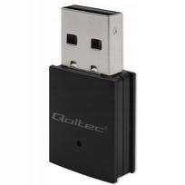 Belaidžio tinklo adapteris Qoltec AC600, USB 2.0, „Bluetooth 4.0“, 600Mbps, dviejų dažnių