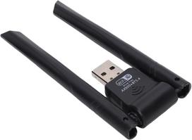 USB „WiFi“ ir „Bluetooth“ adapteris, dviejų juostų, 2,4 GHz / 5 GHz, 900Mb/s