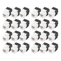 Keystone RJ45 jungčių rinkinys Digitus DN-93603-24, Cat6, UTP, 24 vnt., 250 MHz