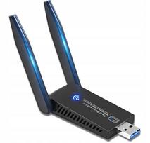 Belaidžio tinklo adapteris WiFi 6, USB, su antenomis, 1300Mbps, 2.4GHz/5GHz