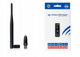 USB „WiFi“ adapteris CryptoBox AB VU+ su 5 dB nuimama antena, IEEE 802.11 b/g/n