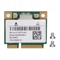 Vidinė mini PCI-E tinklo kortelė AX3000HMW, WiFi 6, 3000Mb/s