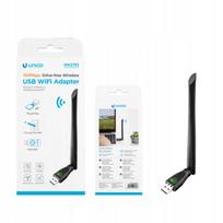 Belaidžio ryšio USB tinklo adapteris nešiojamam kompiuteriui su antena