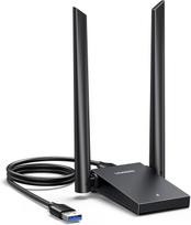 Belaidis USB tinklo adapteris UGREEN AX1800, WiFi 6, USB 3.0