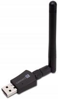 Belaidis USB WiFi adapteris su antena, 300Mbps, Connect IT