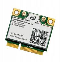 Belaidžio ryšio tinklo plokštė Intel Centrino Wireless-N 100 105BNHMW