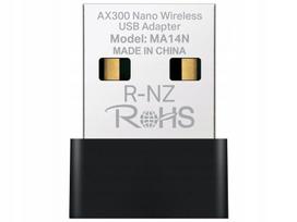 Tinklo adapteris MERCUSYS MA14N USB-A, išorinis, 2.4 GHz