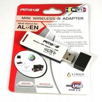 Belaidis USB WiFi adapteris AMIKO MINI Wireless-N