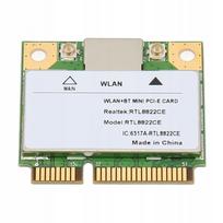 Nešiojamojo kompiuterio WiFi Mini PCIe tinklo plokštė su Bluetooth, 2.4G/5G dual-band