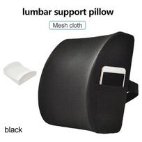 Car Lumbar Support Cushion Memory Foam Waist Pillow Auto Seat Back Cushion for Car Chair Home Office juoda